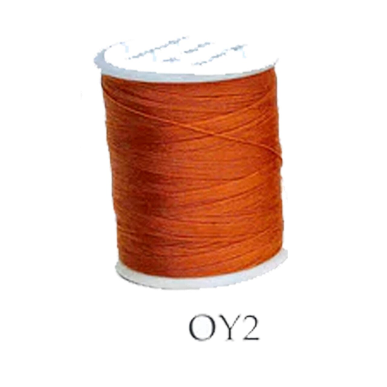 200 Yards Small Polyester Thread Orange or Yellow for Crafts and Stitching